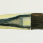 pennellocorda,2011, 30x140.acrilici su tela